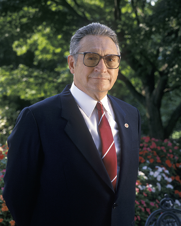 Former UT President Dr. Edward J. Boling.
