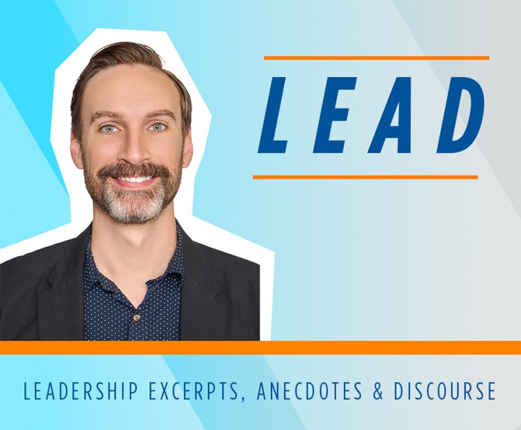 Leadership article by Eric Amos.
