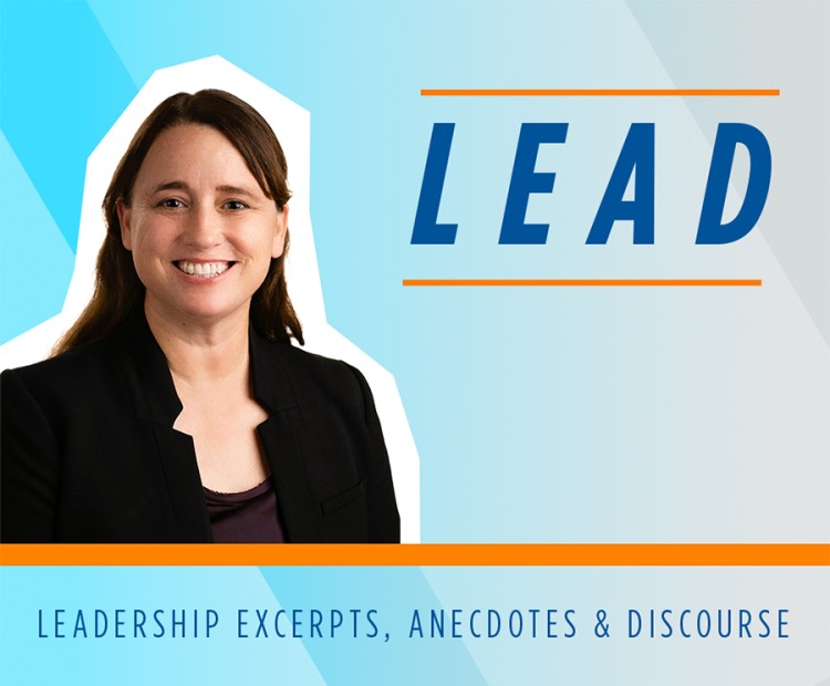 Leadership article by Dr. Jana Spitzer.