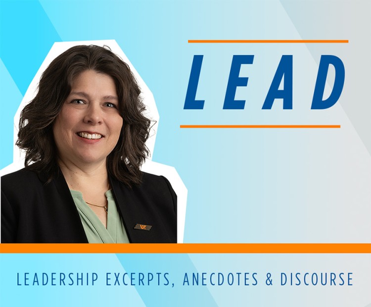 Leadership article by Amanda Shappard.
