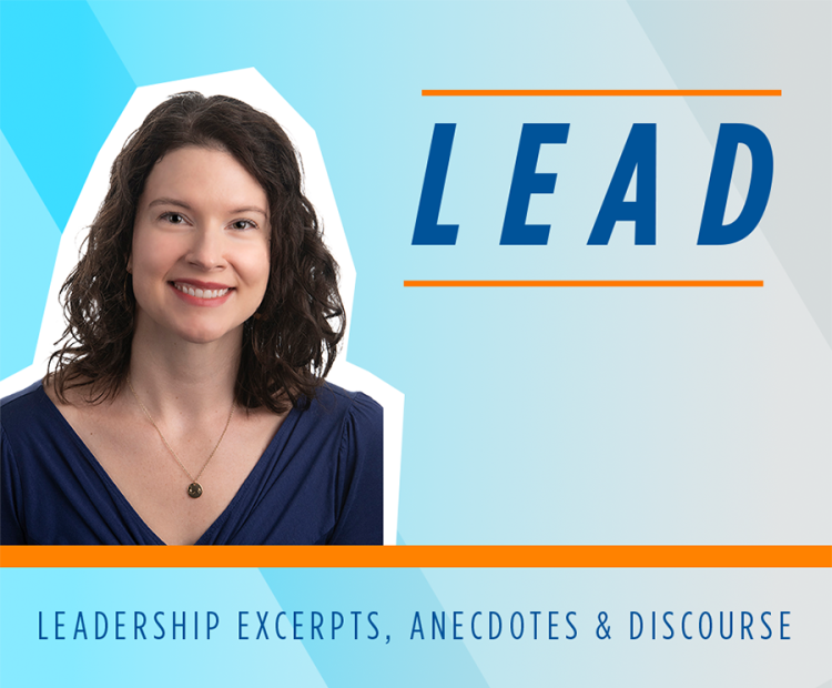 Leadership article by Kristy Keel-Blackmon.