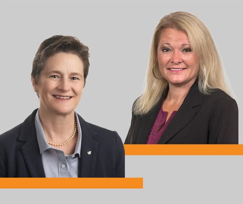 Margaret Norris and Angie Carrier.