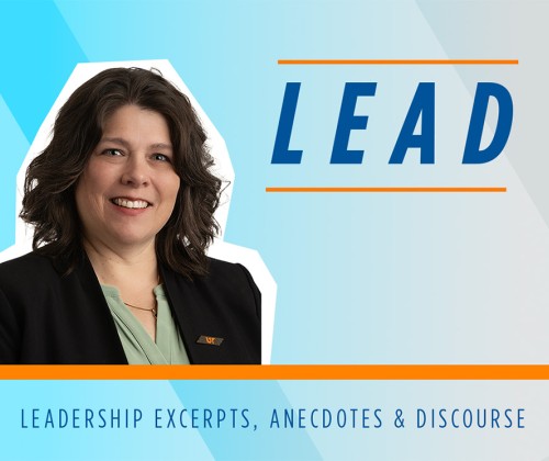 Leadership article by Amanda Shappard.