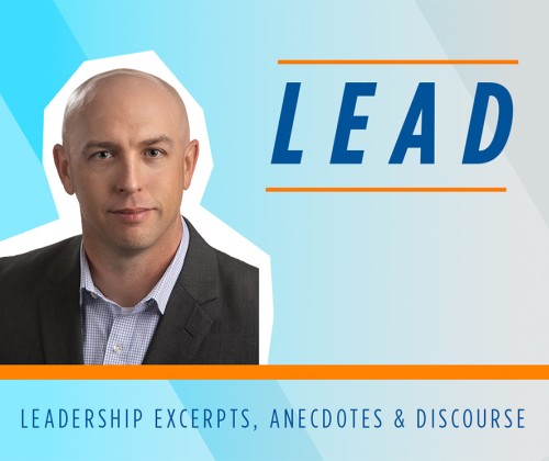 Leadership article by Dustin Housewright.