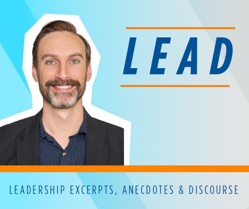Leadership article by Eric Amos.