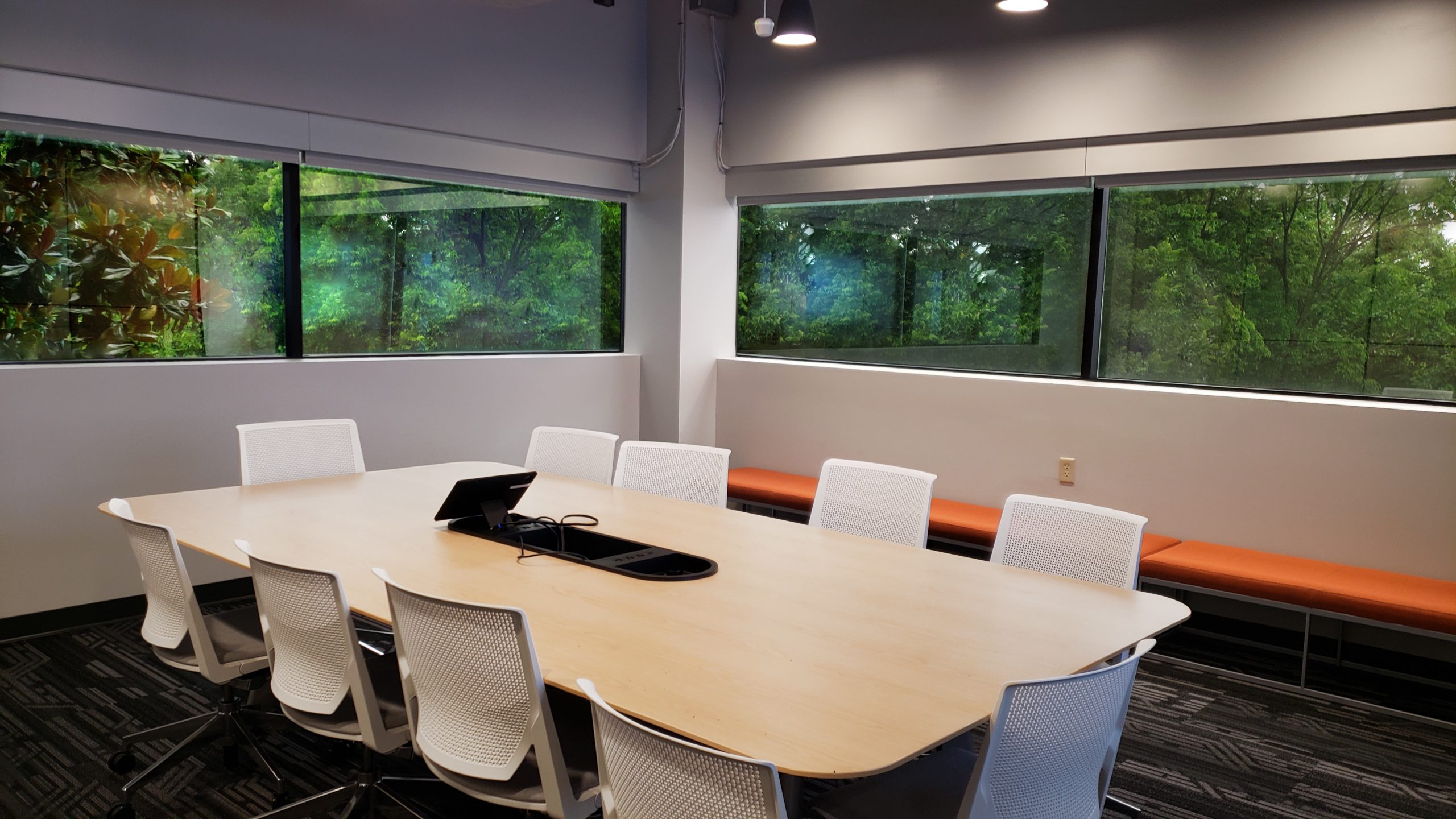 Spacious conference room